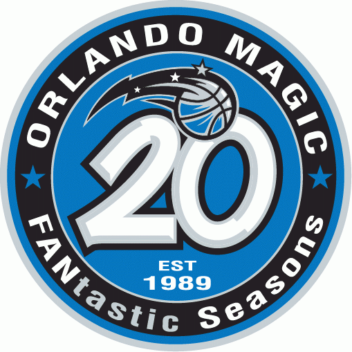 Orlando Magic 2008-2009 Anniversary Logo iron on paper